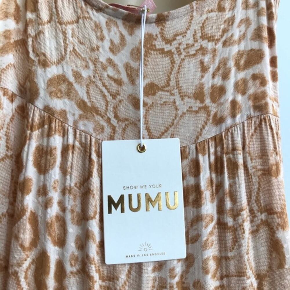 Show Me Your Mumu Caroline Sandy Cheetah Maxi Dress Size Medium NWT - Picture 10 of 16